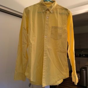 J. Crew lightweight yellow button down